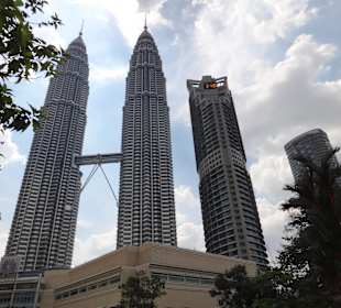 Aussicht vom Klcc ca. 5 min entfernt