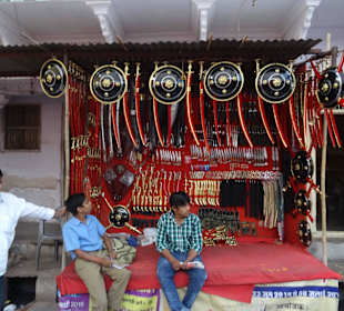 Auf dem Markt von Pushkar unterwegs