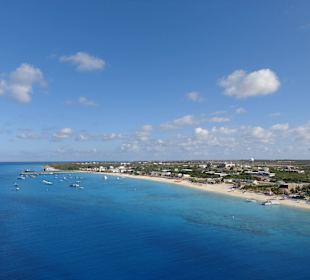 Bei der Einfahrt in den Hafen