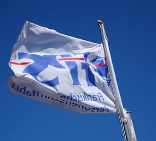 Die Fahne der Reederei