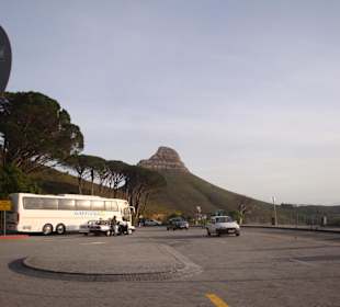 Wendeplatte für den Verkehr vor der Talstation
