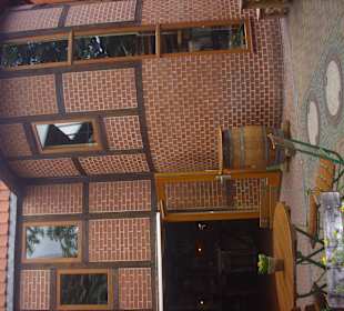 Eingang vom Biergarten