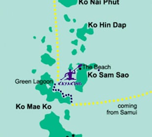 Routenverlauf des Ausfluges