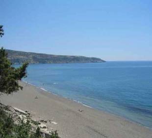 Komos Strand bei Matala