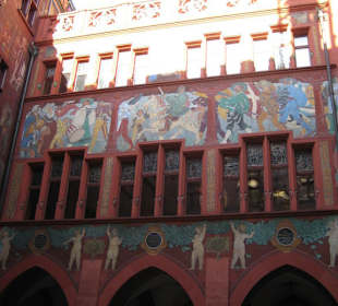 Innenhof vom Basler Rathaus
