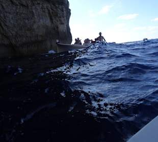 Sehr hoher Seegang, nichts  für Angsthasen