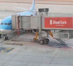 In Flughafen Dalaman 