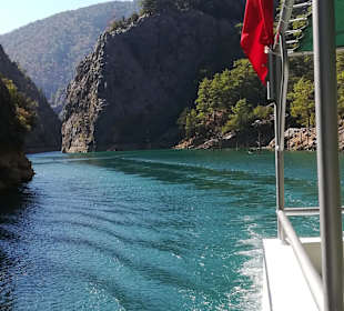 Oymapinar Baraji/ Stausee Green Lake & Green Canyon