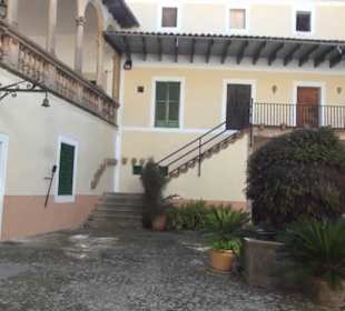 Innenhöfe - Patio mit Springbrunnen