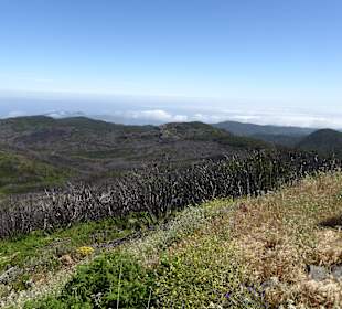 Alto de Garajonay, Aussicht
