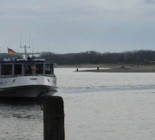 Die Priwall-Fußgängerfähre