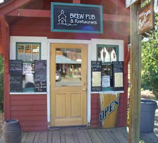 Eingang Brauerei Pub