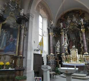 Schnackenwerth: die Kirche St. Andreas 