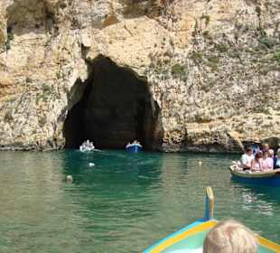 Beginn der Bootstour im Inlandsmeer