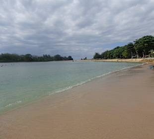 Blick auf die erste Halbinsel