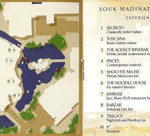 Souk Madinat, Restaurant Guide