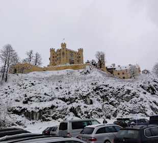 Schloß Hohenschwangau im Winter
