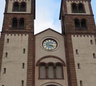 Bei einer Stadtbesichtigung von Würzburg