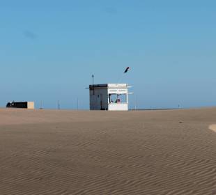 Budka ratownicza na plaży