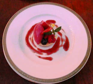 Dessert im 3-Gang Menu