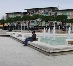 Platz an der Ausflugsmeile