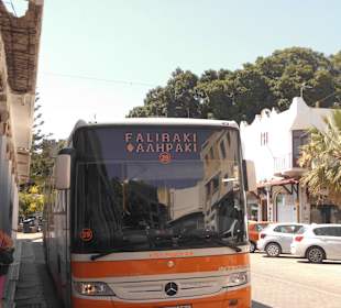 Mit dem Bus in die Stadt