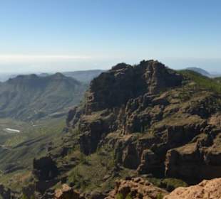 Blick von Pico de las Nieves 