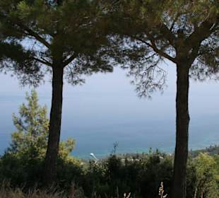 Aussicht von der Kirche Chlomos