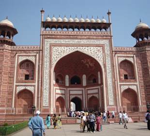 Eingangsportal zum Taj Mahal