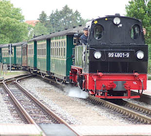 Bäderbahn in Binz / Rügen