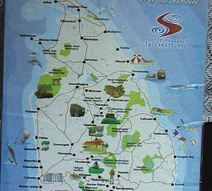 Übersicht - Sri-Lanka 