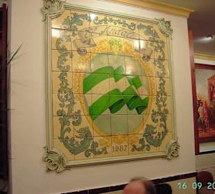 Gründungstafel "Bar Andaluz"