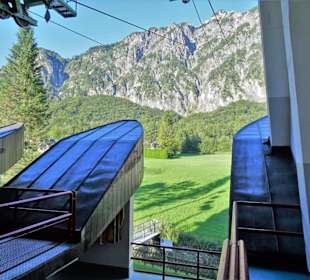 An der Talstation der Untersbergbahn