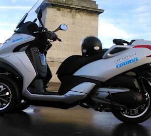 Paris by scooter