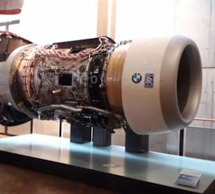 Triebwerk eines Flugzeugs