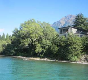 Abtei Piona vom Wasser aus