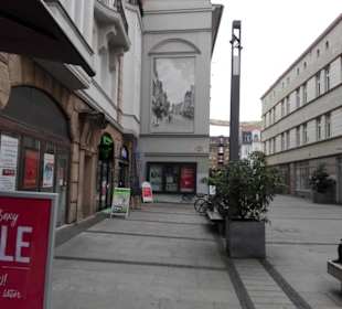 Schönes altes Wandbild