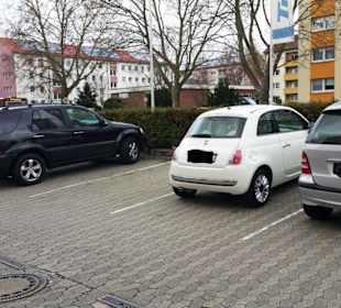 Parken direkt am Eingang
