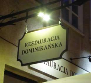 Restauracja Dominikańska, unweit vom Goldenem Tor