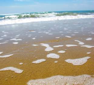 Strand in Bibione Juni 2012