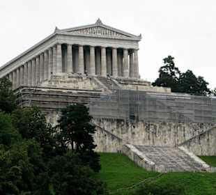 Walhalla Außenansicht von unten