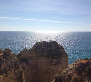 Ponta da Piedade, Ausblick auf das Meer