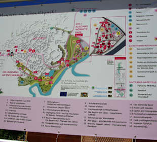 Info-Tafel zur Orientierung