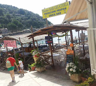 Kleine Strandrestorants 