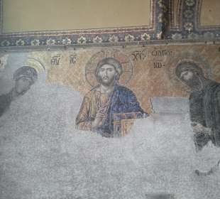 Mosaik auf der Empore