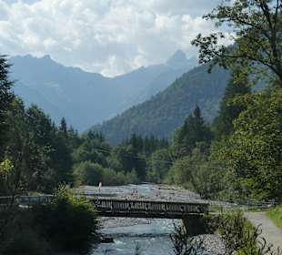 Bei einem Spaziergang im Oytal bei Oberstdorf