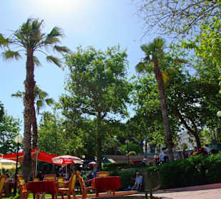 Blick zum Hafen von Antalya