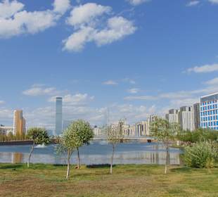 Botanischer Garten in Astana