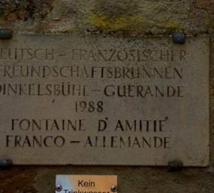 Info über den Freundschaftsbrunnen