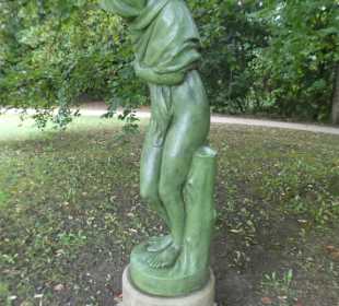 Beim Schloss Rosenau in Rödental / Unterwohlsbach